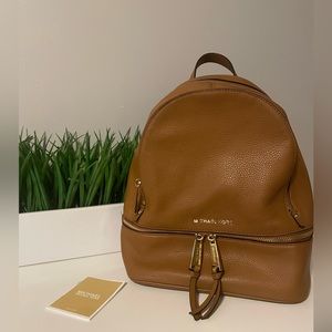MICHAEL Michael Kors Rhea Medium Leather Backpack